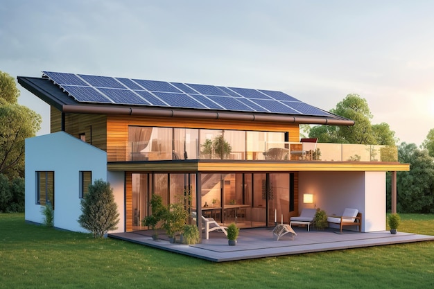 Harnessing the Sun The Power of Houses with Solar Panels