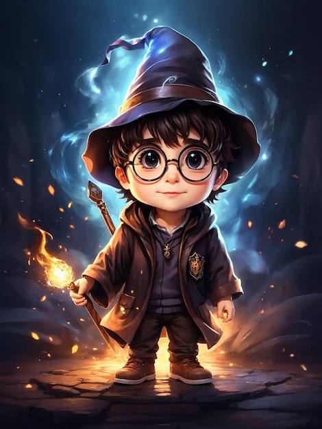 Harry Potter chibi personage