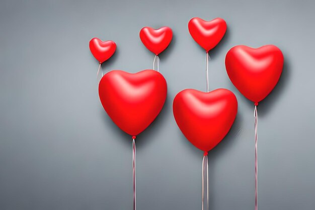 Hart Achtergrond Happy Valentines Day Romantisch Creatief