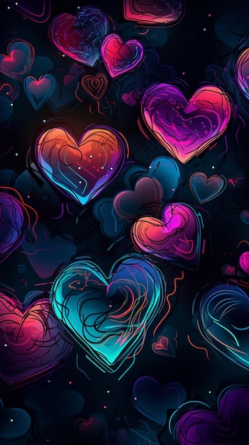 Hart wallpapers die voor Android zijn