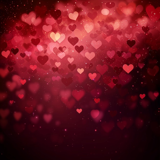 Foto harten achtergrond romantische afbeelding voor valentijnsdag achtergrond