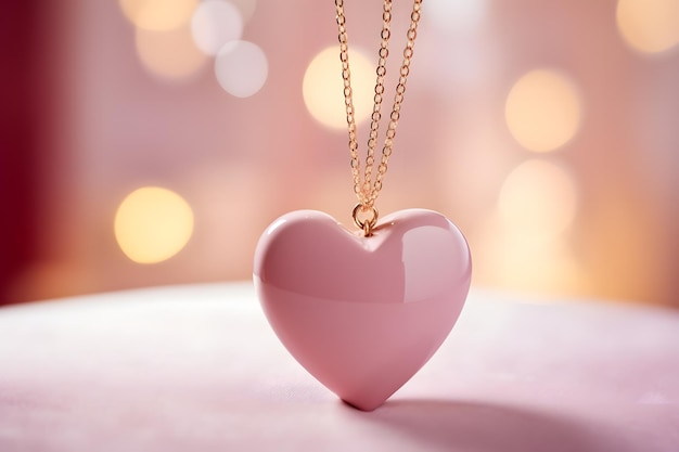 hartvormige hanger ketting een perfect geschenk voor Valentijnsdag