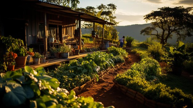 Harvest Season On A Brazilian Farm With A Family