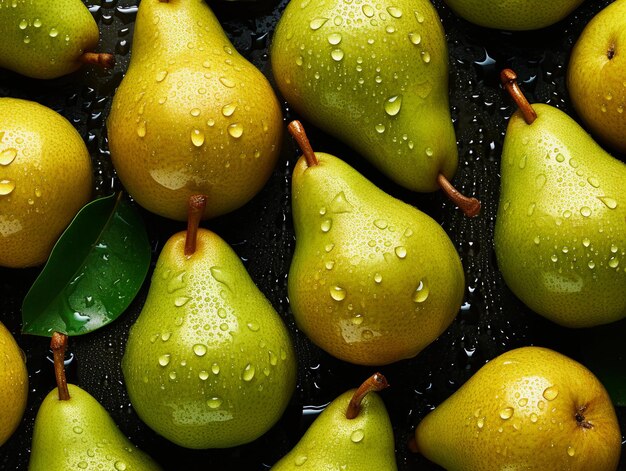 Photo harvest symphony culinary adventures with pear and avocado