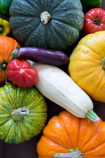 Harvest a variety of vegetables