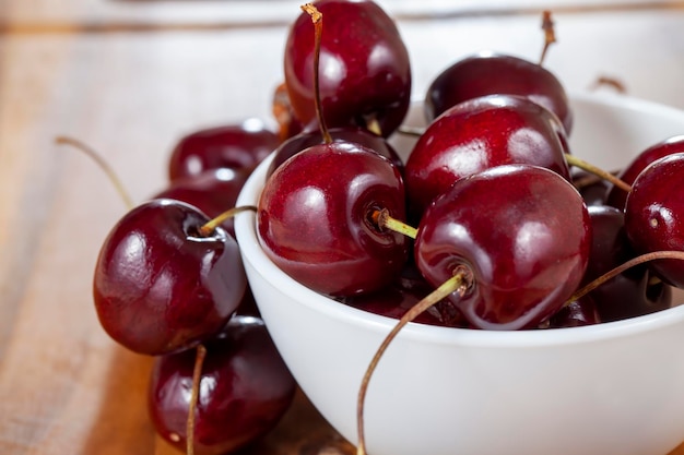 Harvested and used in cooking cherry harvest