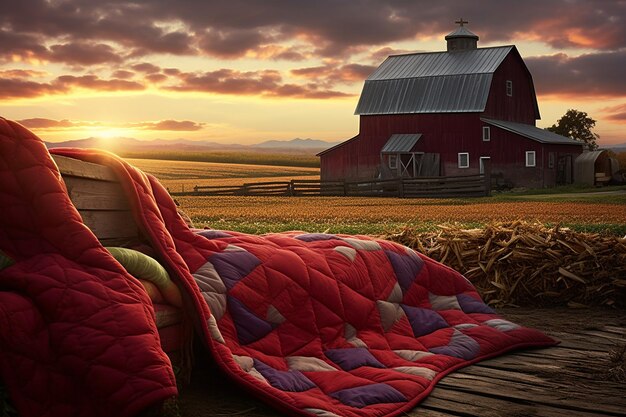 Photo harvests quilt the fabric of the farm