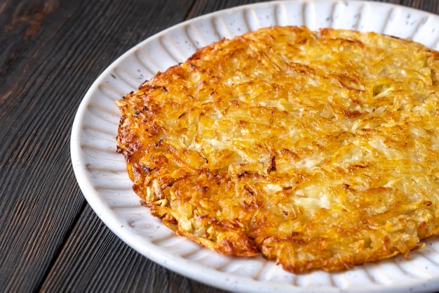 Hash Browns in de plaat