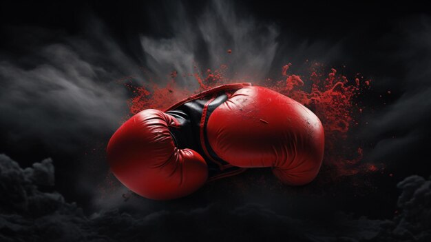 Hashmi78ChampionshipConceptWithRedBoxingGlove