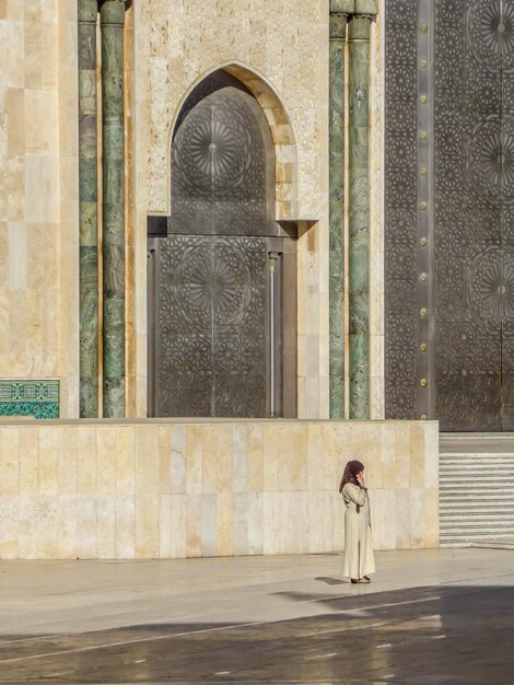 Foto hassan ii moskee casablanca marokko