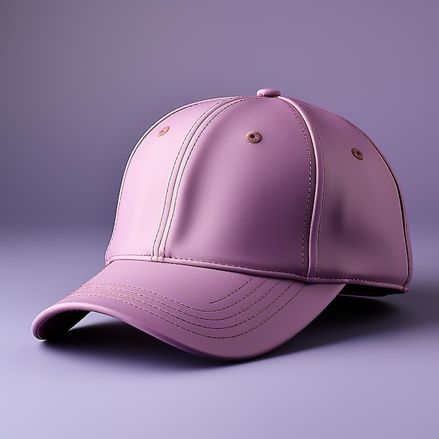 Hat on a purple background Mock ups