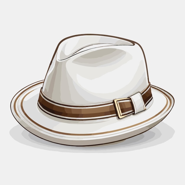 hat vector on a white background