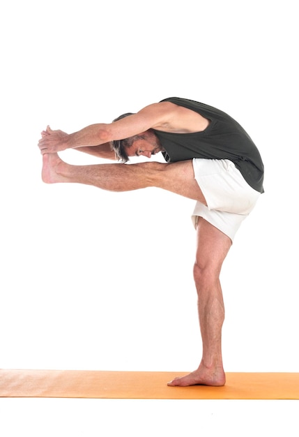 Photo hatha yoga asana