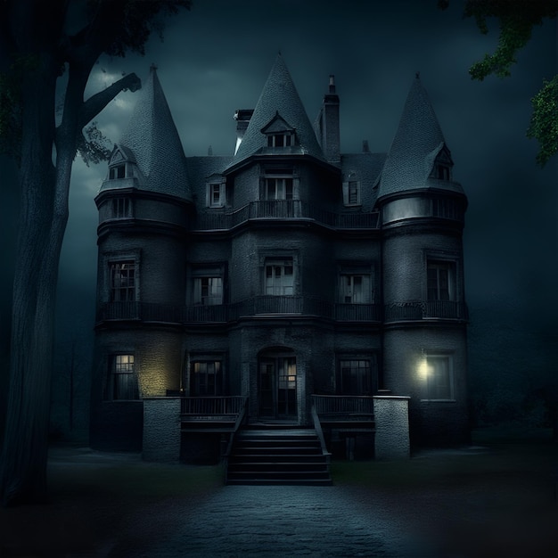 Haunted hostel dark Hd