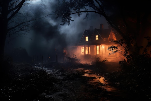 Haunted House Horrors halloween photography