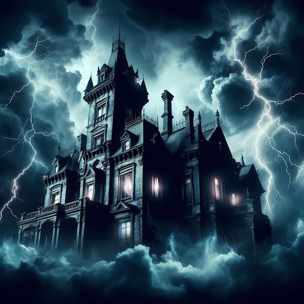 Haunted mansion on the storm halloween_3