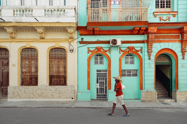 Havana Cuba 22 maart 2019 Het dagelijkse leven in de straten van Havana