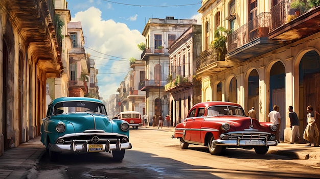 Havana's colorful streets