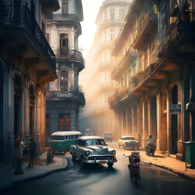 Havana's Enchanting Urban Odyssey A Visual Exploration of Cuba's Iconic Streets