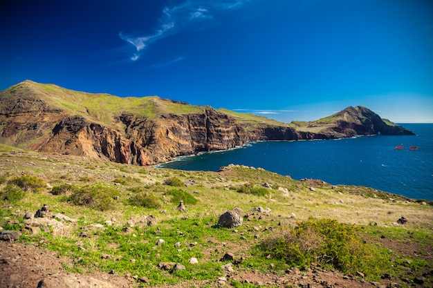 Haven aan de Ponta de Sao Lourenco