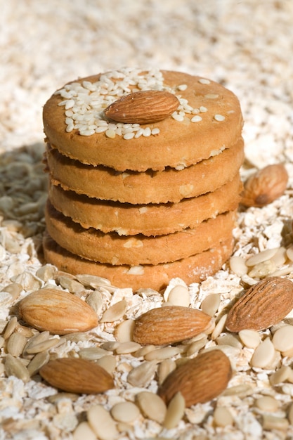 Havermoutkoekjes met verse ingrediënten