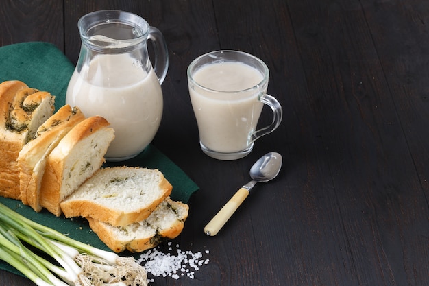 Havermoutpap met melk - gezond ontbijt