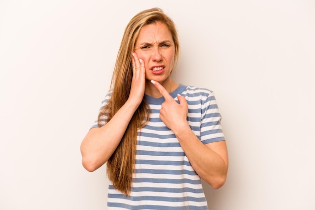Having a strong teeth pain molar ache