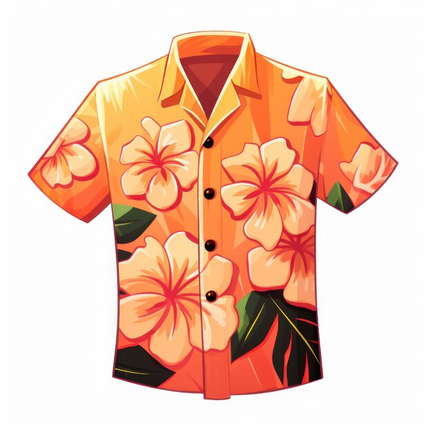 Icona della maglietta hawaii aloha