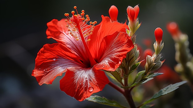 _Hawaiian_hibiscus_Flower HD 8K wallpaper Stock Fotografisch beeld