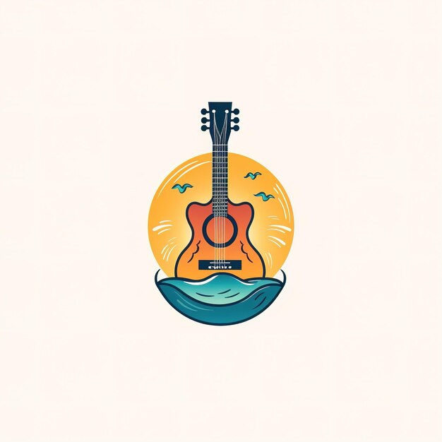 hawaiian illustration retro