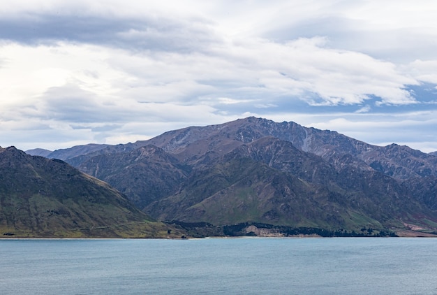 Hawea lake South Island, Nieuw-Zeeland