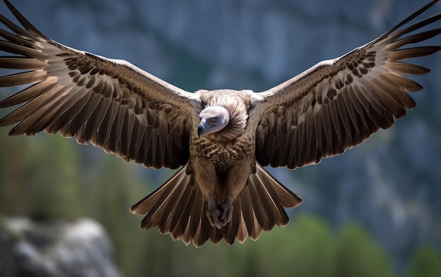 Ястребиный стервятник в генеративном искусственном интеллекте Soaring Grace