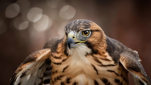 Hawk goshawk head