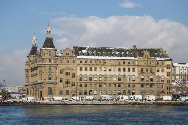 Haydarpasa Train Station in Istanbul City Turkey