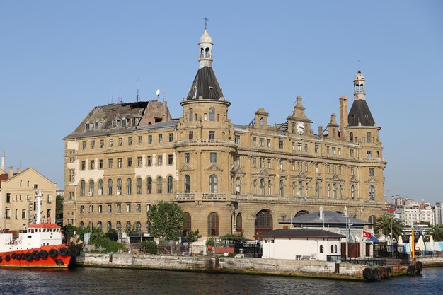 이스탄불의 Haydarpasa 기차역