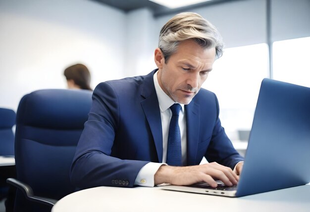 Foto hd caratteristiche di persone che lavorano sodo in ufficio stile aziendale