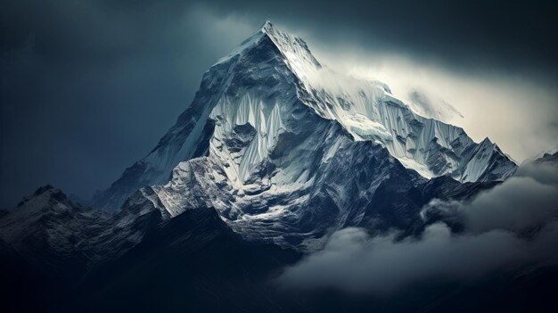 HD-foto met een prachtig, betoverend en uniek landschap