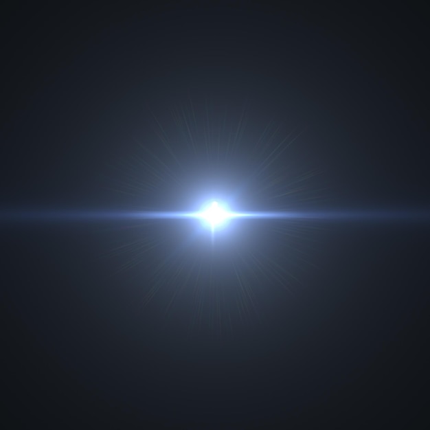 HD optical flares lights elements