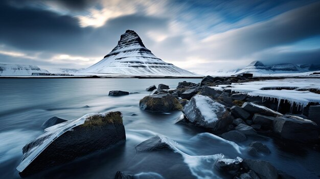 写真 美しい風景を特徴とするhd写真