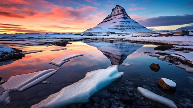 写真 美しい風景を特徴とするhd写真