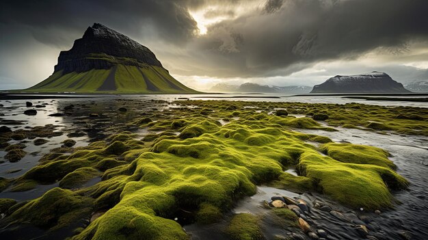 写真 美しい風景を特徴とするhd写真