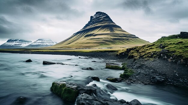 写真 美しい風景を特徴とするhd写真