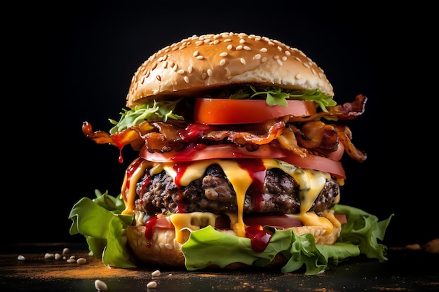 HD Quality Hamburger Photos