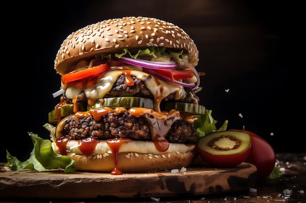 HD Quality Hamburger Photos