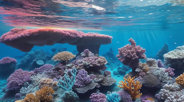 HD Wallpaper Radiant Rainbow Reef Unveiling Vibrant Underwater Paradise