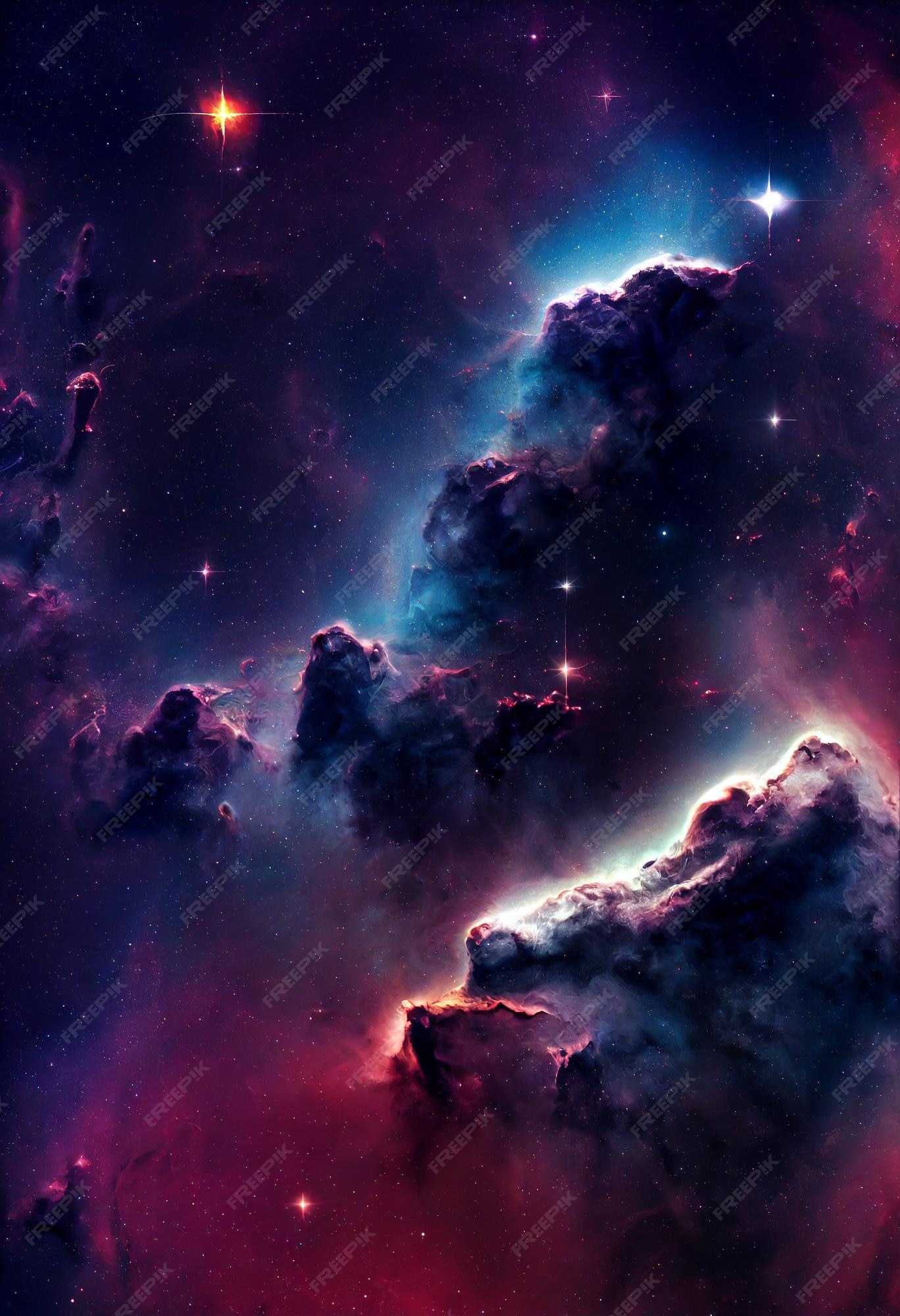 live wallpaper space nebula