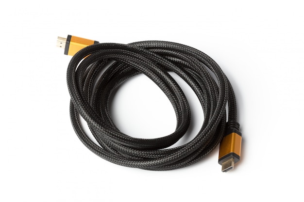 HDMI-kabel geïsoleerd