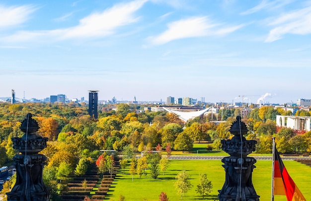 HDR Аэрофотоснимок Берлина