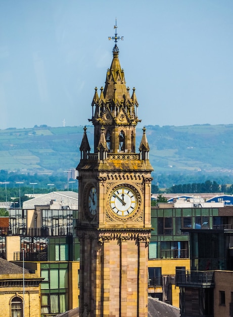 HDR Albert Clock in Belfast