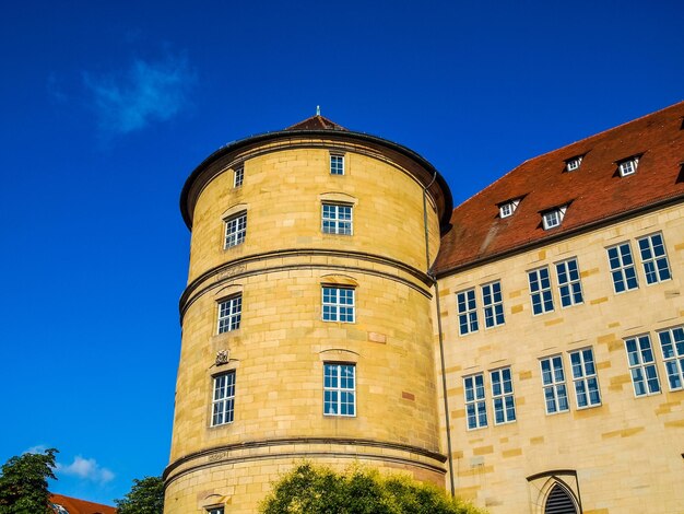 HDR Altes Schloss Старый замок Штутгарт